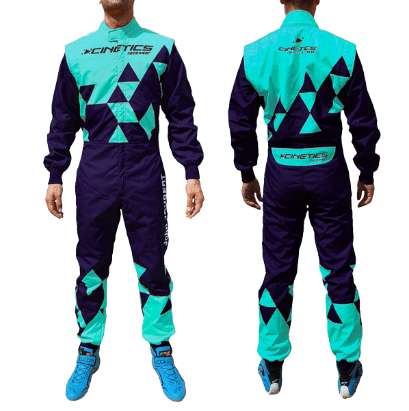"Triangles" RTW Go Kart Suit