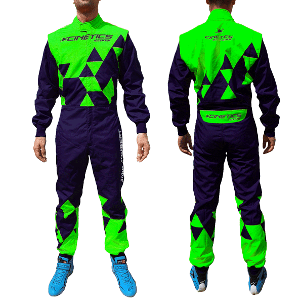 "Triangles" RTW Go Kart Suit