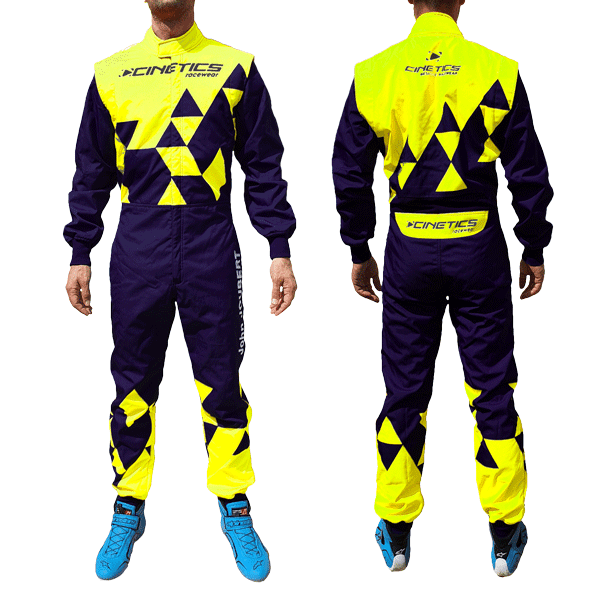 "Triangles" RTW Go Kart Suit