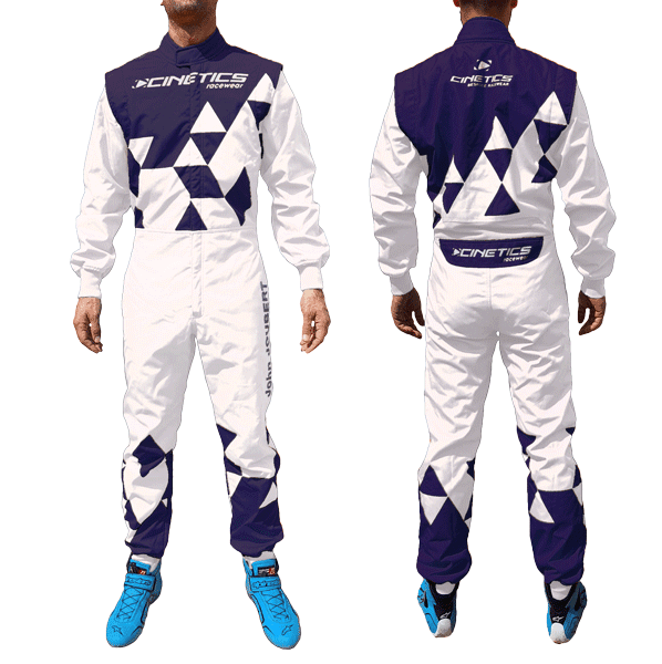 "Triangles" RTW Go Kart Suit