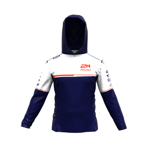 Sudadera con capucha Diagonal Cinetics Racewear