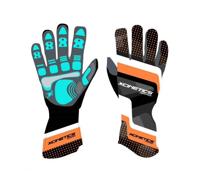 Gants Karting 002-2022 - Cinetics racewear