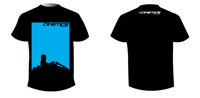 T Shirt Cinetics Karting