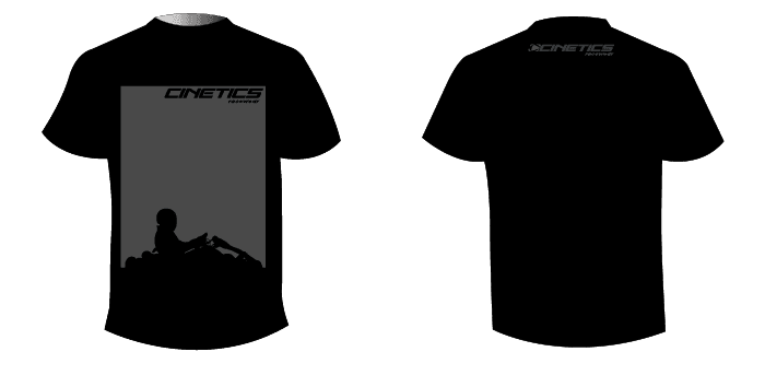 T Shirt Cinetics Karting