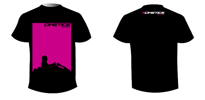 T Shirt Cinetics Karting