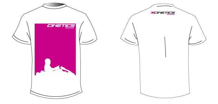 T Shirt Cinetics Karting