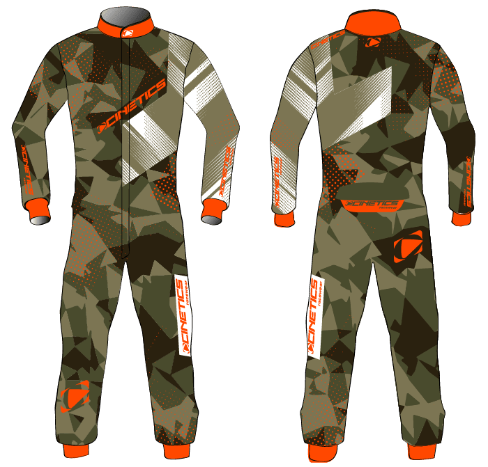 "Camo" RTW Go Kart Suit