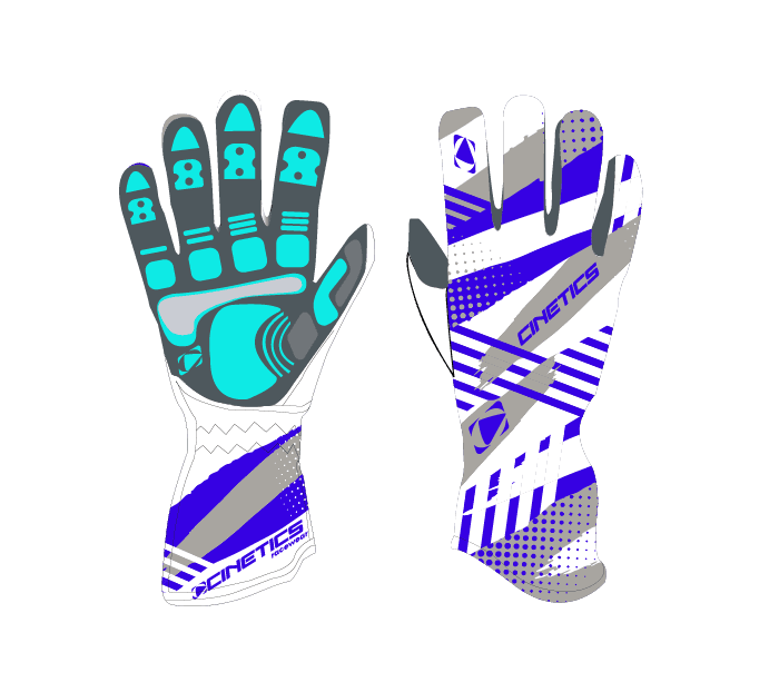 Gants Karting Brush – Cinetics racewear