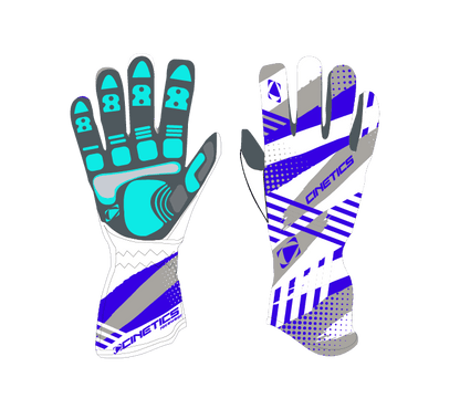 Gants Karting 100% Personnalisés - Cinetics racewear