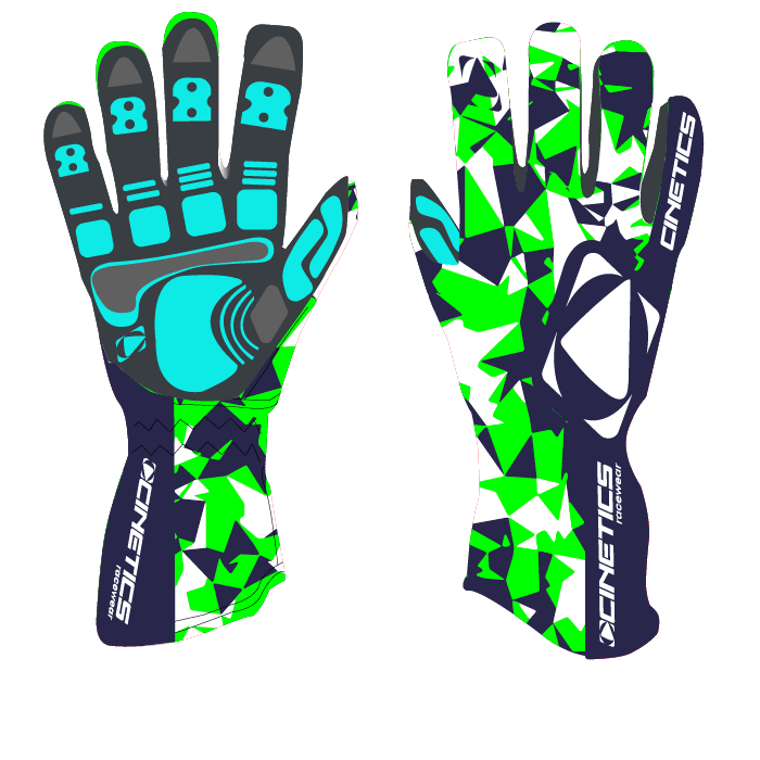 "Camo" Karting Gloves